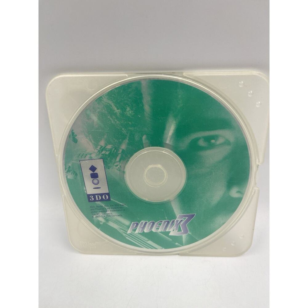 Phoenix 3 3DO Tested Disc Only Excellent Condition
